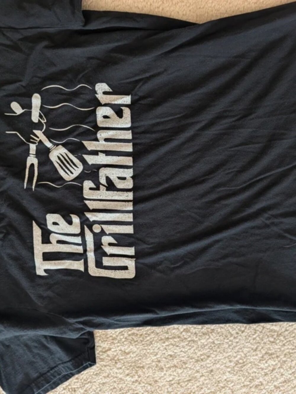 The grill father mens novelty graphic t shirt short sleeve